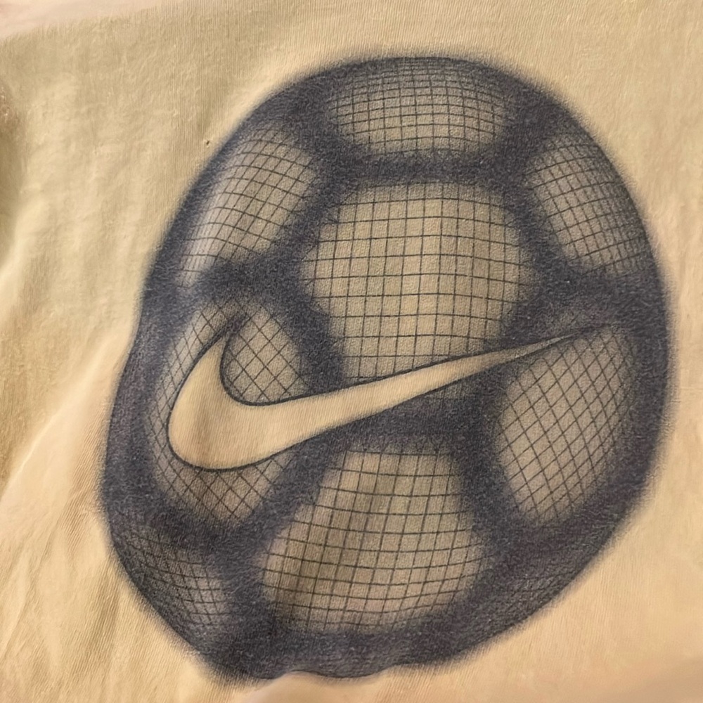 Nike Yellow T-Shirt with Soccer Ball